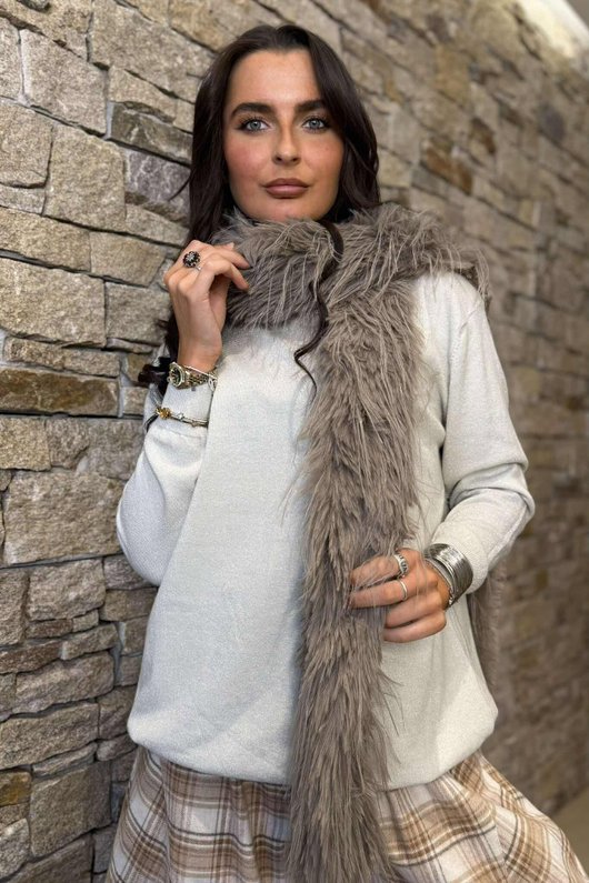 Bibi Scarf Mocha /20=